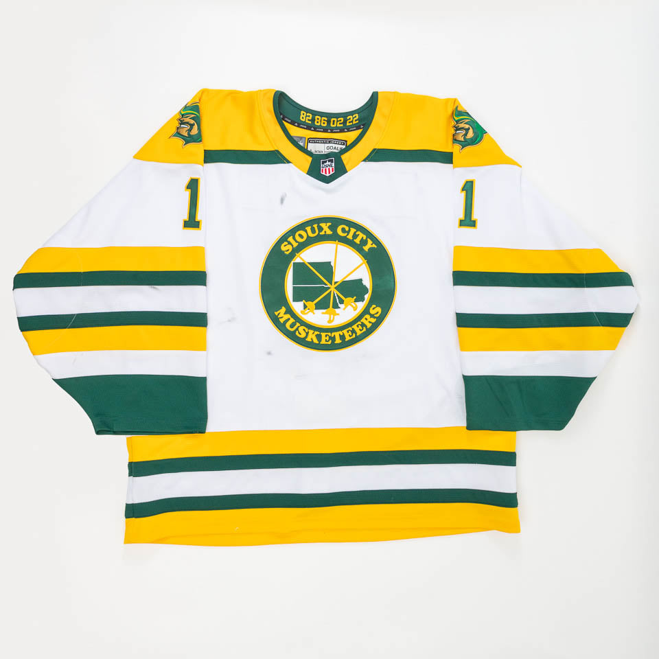 Ajay White Game-Used Jersey