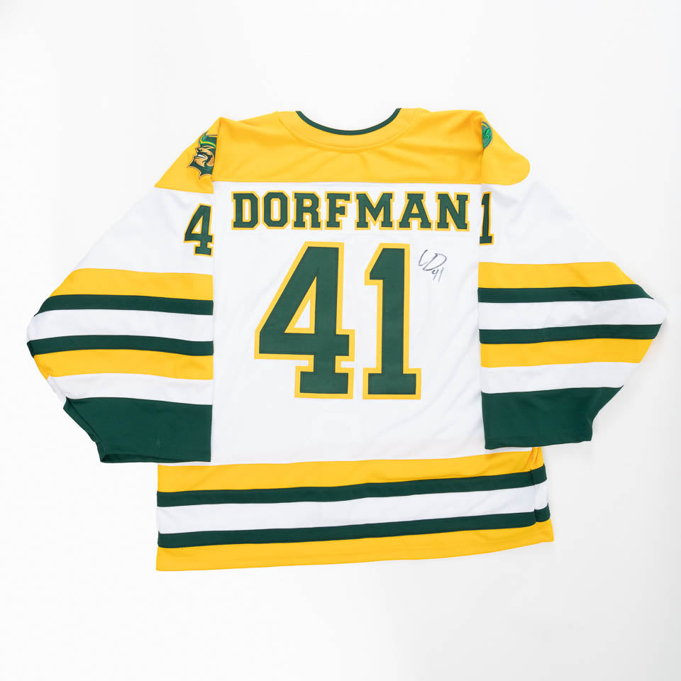 Carson Dorfman Game-Used Jersey