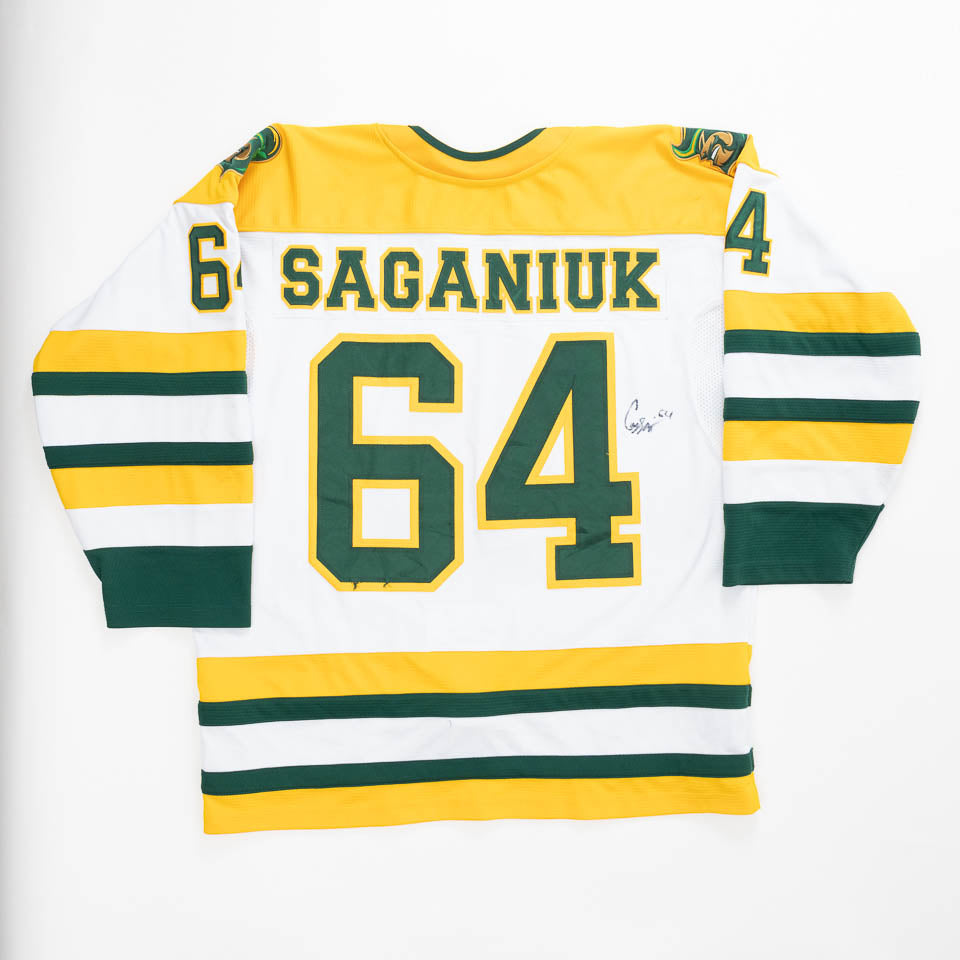 Colby Saganiuk Game-Used Jersey